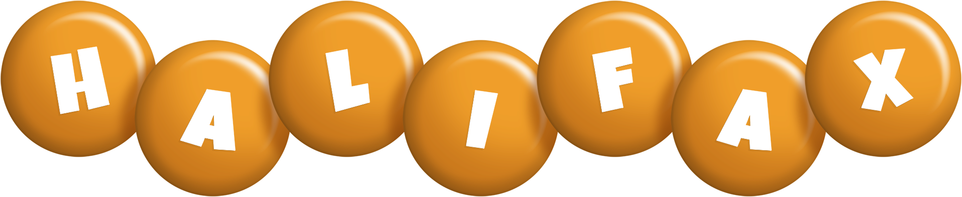 Halifax candy-orange logo