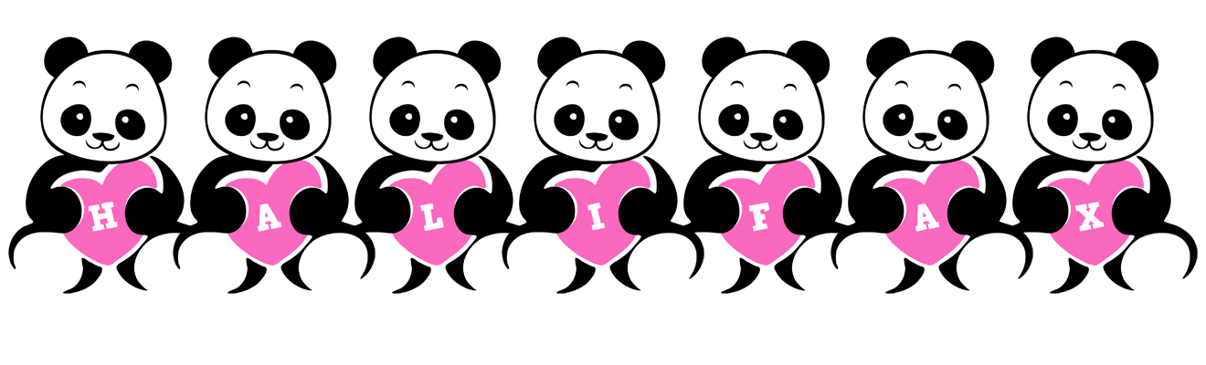 Halifax love-panda logo