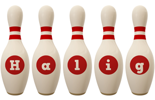 Halig bowling-pin logo