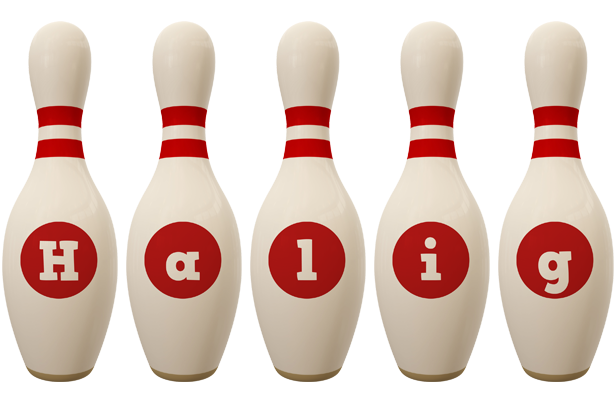 Halig bowling-pin logo