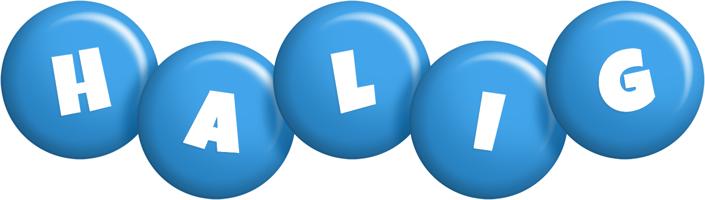 Halig candy-blue logo