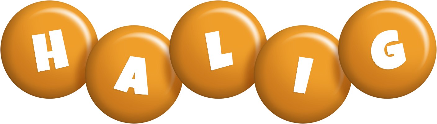 Halig candy-orange logo