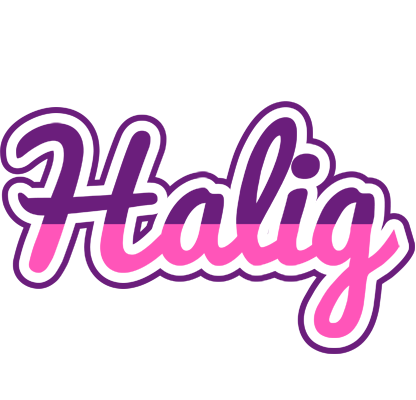 Halig cheerful logo