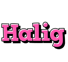 Halig girlish logo