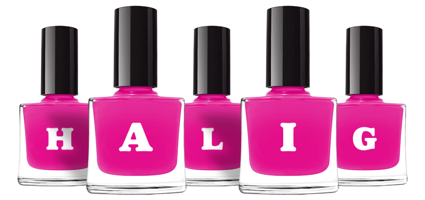 Halig nails logo