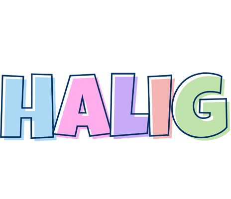 Halig pastel logo