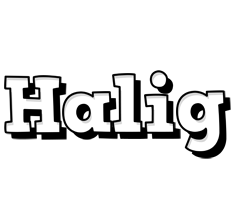 Halig snowing logo