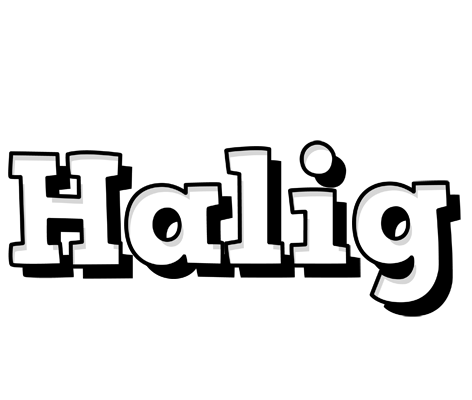 Halig snowing logo
