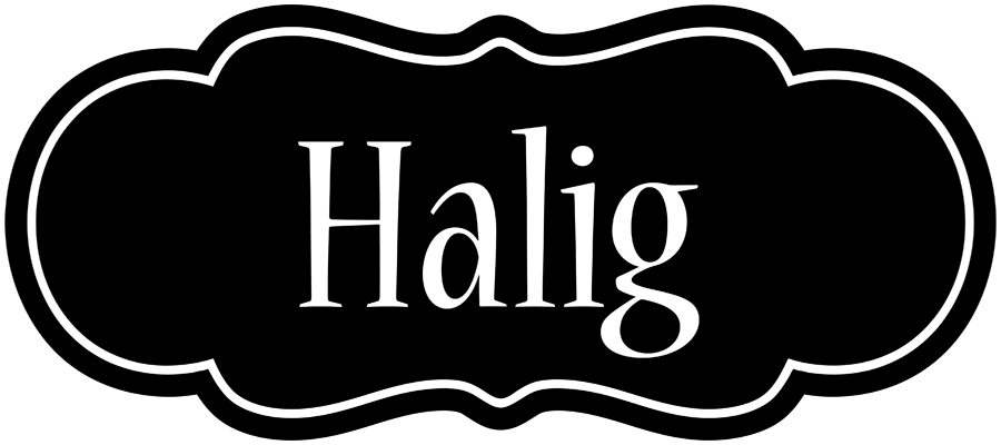 Halig welcome logo