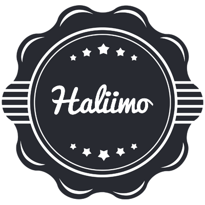 Haliimo badge logo