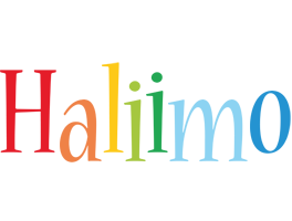 Haliimo birthday logo