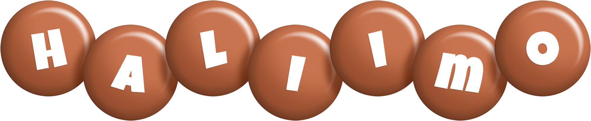 Haliimo candy-brown logo
