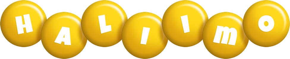 Haliimo candy-yellow logo