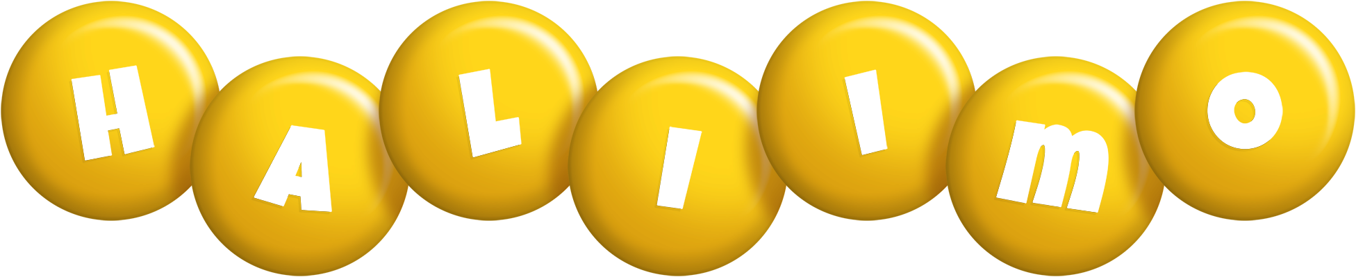 Haliimo candy-yellow logo