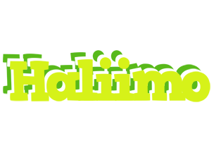 Haliimo citrus logo