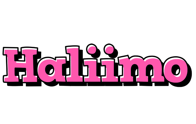 Haliimo girlish logo