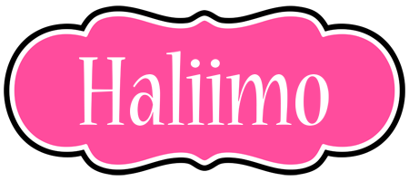 Haliimo invitation logo