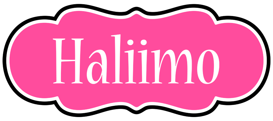 Haliimo invitation logo