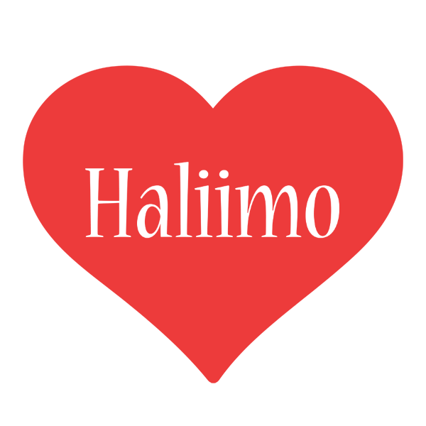 Haliimo love logo