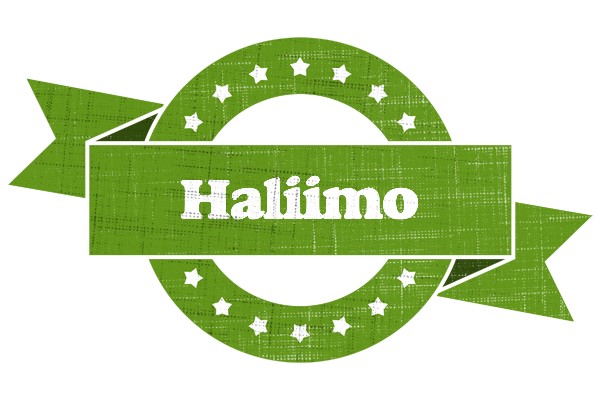 Haliimo natural logo
