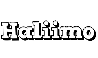 Haliimo snowing logo