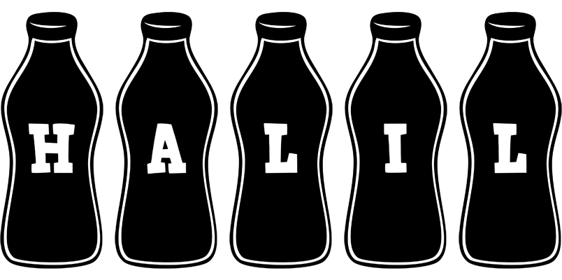 Halil bottle logo