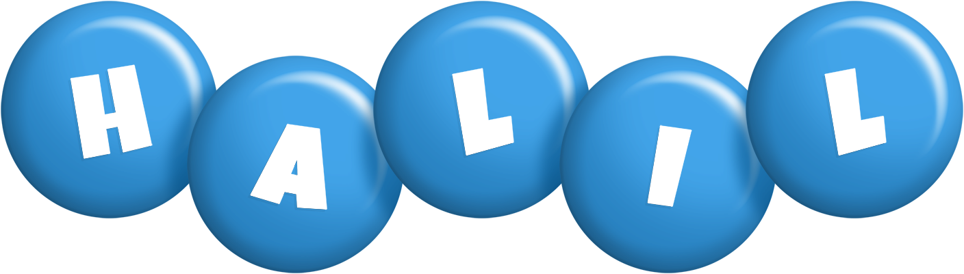 Halil candy-blue logo
