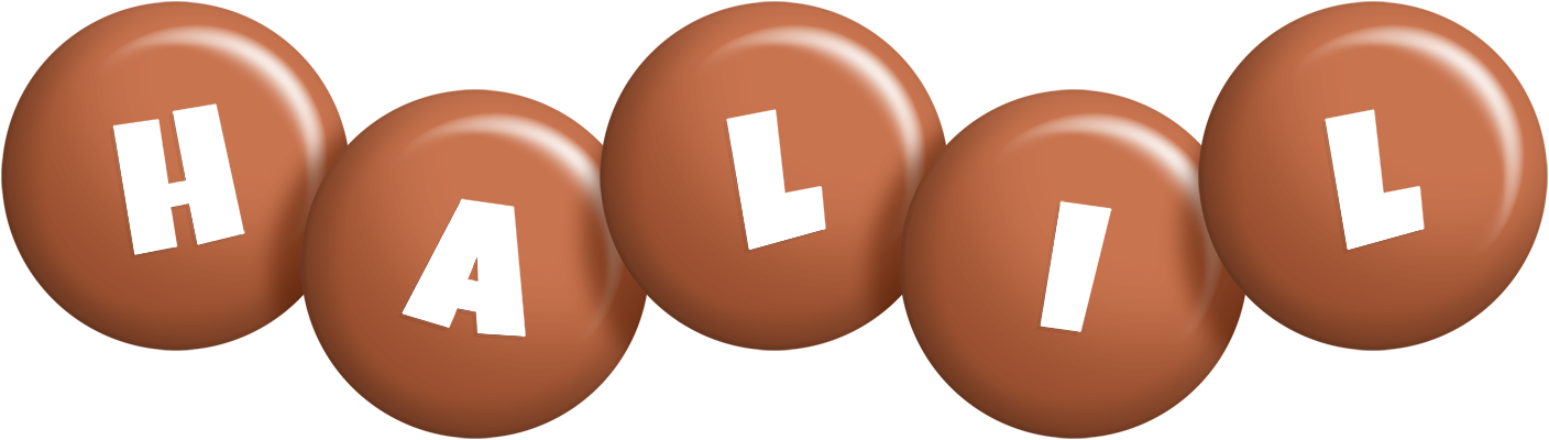 Halil candy-brown logo