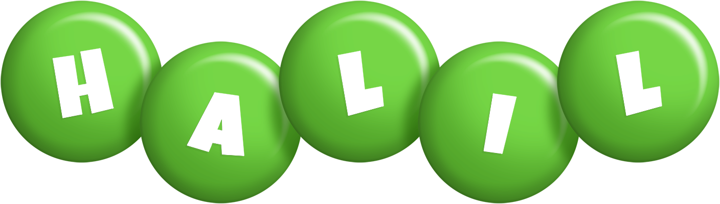 Halil candy-green logo