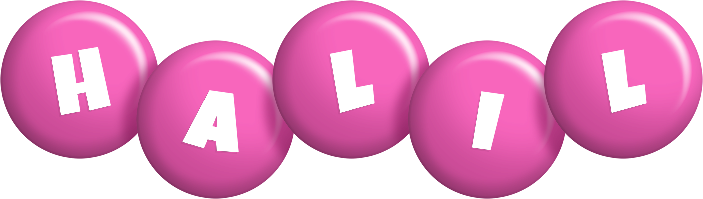 Halil candy-pink logo