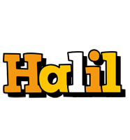 Halil cartoon logo