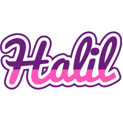 Halil cheerful logo