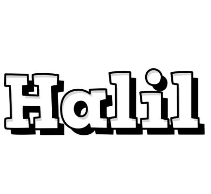 Halil snowing logo