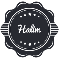 Halim badge logo