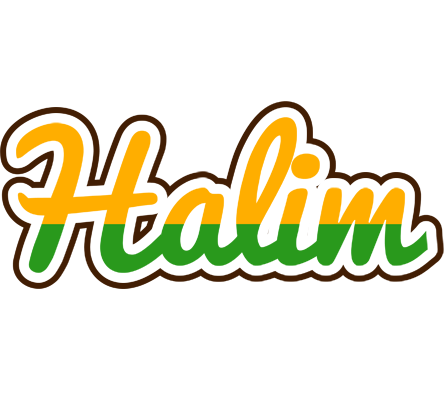Halim banana logo
