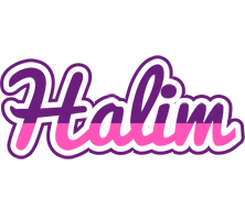 Halim cheerful logo