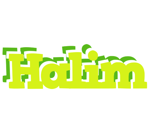 Halim citrus logo