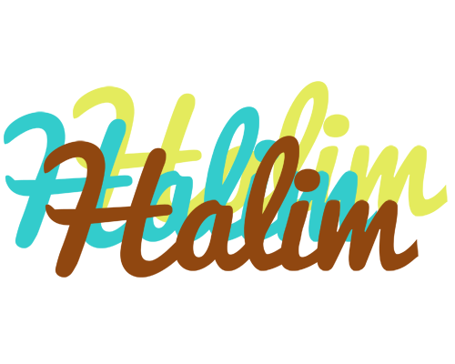 Halim cupcake logo
