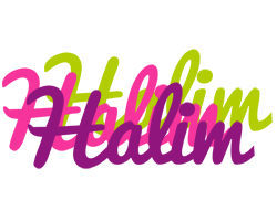 Halim flowers logo