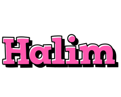 Halim girlish logo