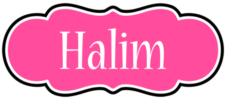 Halim invitation logo