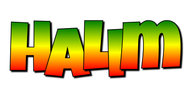 Halim mango logo