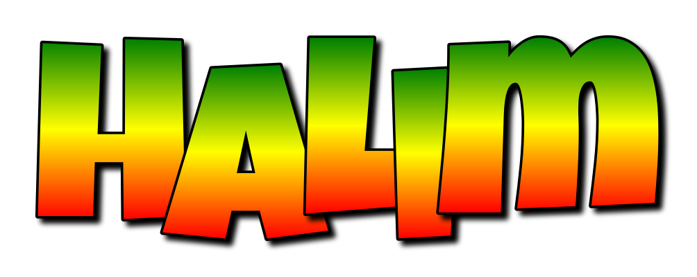 Halim mango logo