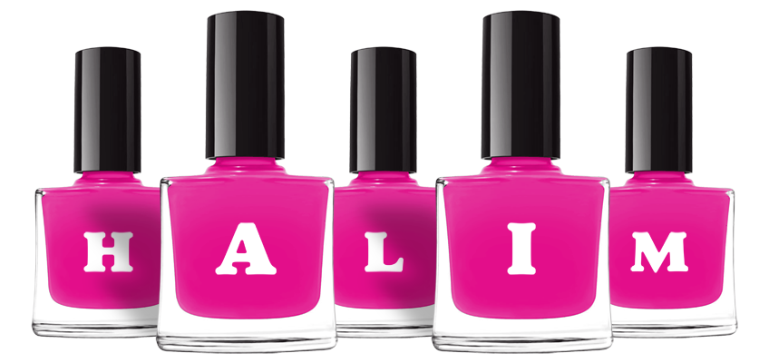 Halim nails logo