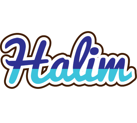 Halim raining logo