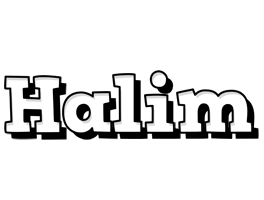 Halim snowing logo