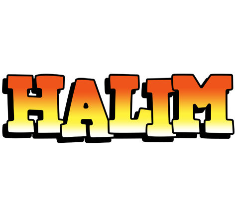 Halim sunset logo