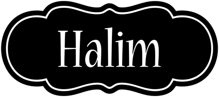 Halim welcome logo