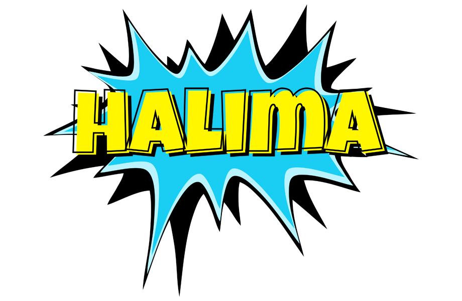Halima amazing logo