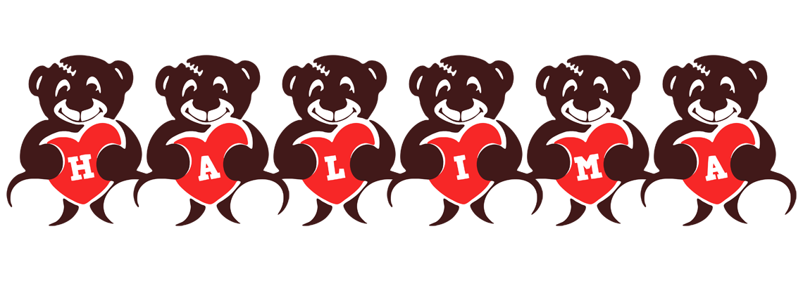 Halima bear logo